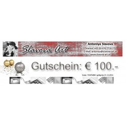 Wandbilder Gutschein EUR 100