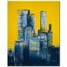 Wandbild modern City abstrakt